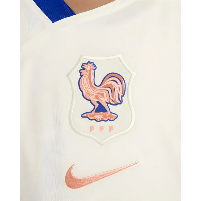 2025-2026 France Womens Team Away Shirt (Kids) (Your Name)-SoccerKits Hub | Buy Soccer Jerseys Online